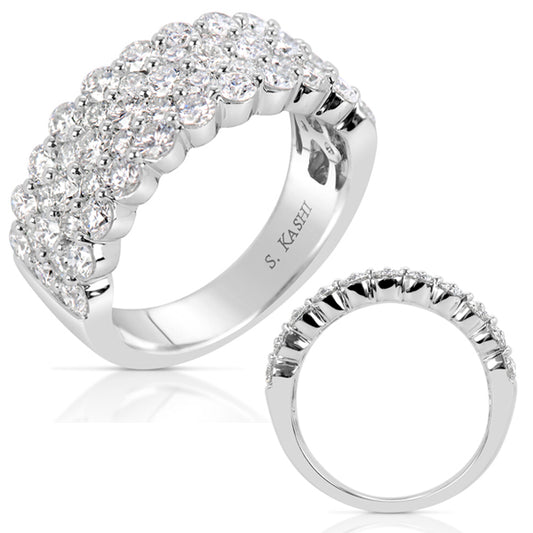 ELIE AZZI 2.25 ctw. WHITE GOLD DIAMOND RING D4428WG