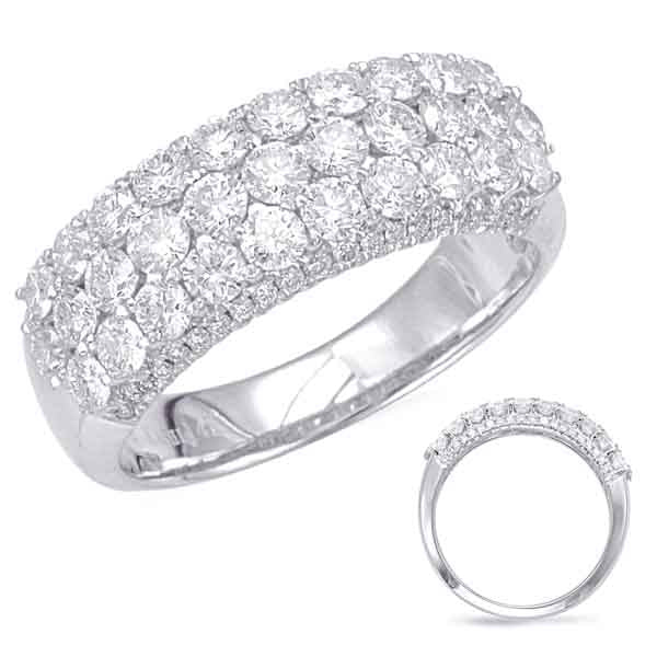 ELIE AZZI 1.50 ctw. WHITE GOLD DIAMOND FASHION RING D4560WG