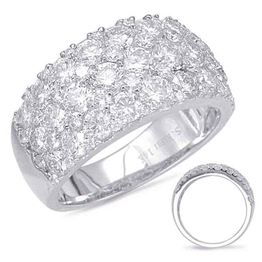 ELIE AZZI 3.32 ctw. WHITE GOLD DIAMOND FASHION RING D4562WG