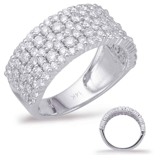 ELIE AZZI 1.46 ctw. WHITE GOLD DIAMOND FASHION RING D4588WG