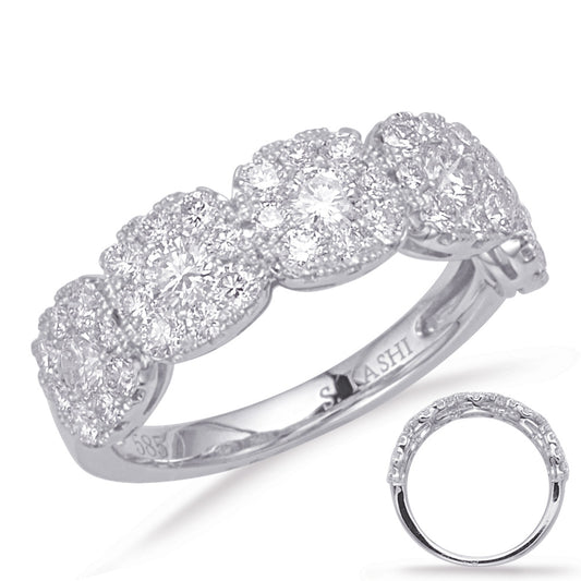 ELIE AZZI 1.40 ctw. WHITE GOLD DIAMOND FASHION RING D4635WG
