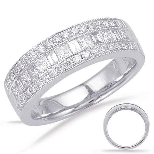 ELIE AZZI 0.77 ctw. WHITE GOLD DIAMOND FASHION RING D4636WG