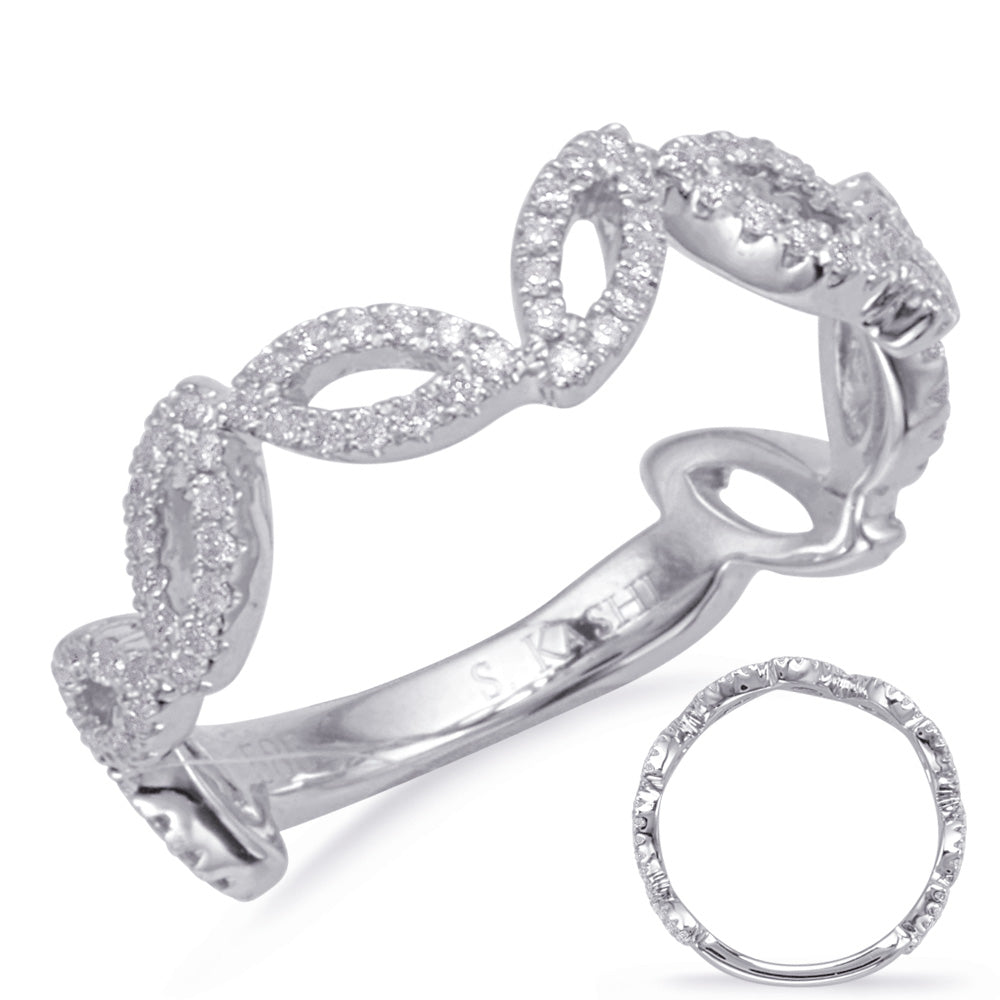 ELIE AZZI 0.30 ctw. PLATINUM DIAMOND FASHION RING D4659-PL