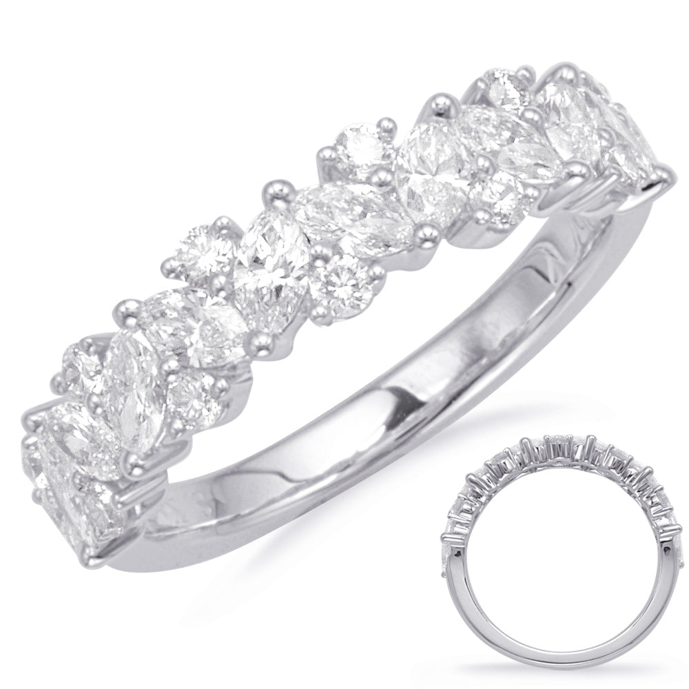 ELIE AZZI 1.16 ctw. WHITE GOLD DIAMOND FASHION RING D4662WG