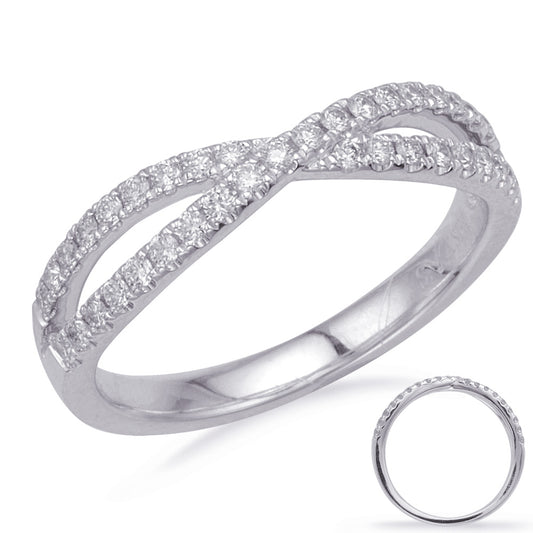 ELIE AZZI 0.33 ctw. WHITE GOLD DIAMOND FASHION RING D4681WG