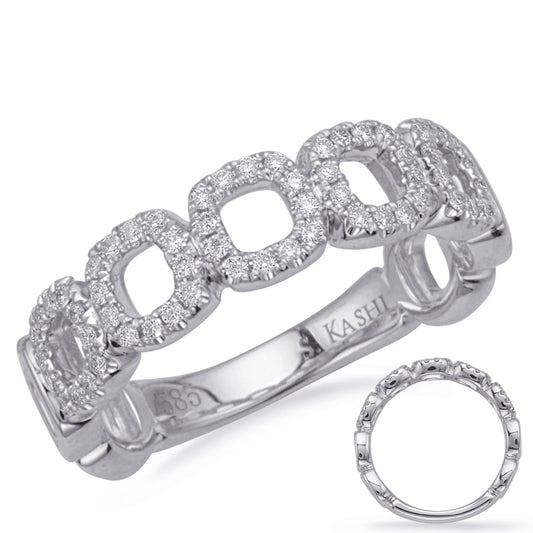 ELIE AZZI 0.23 ctw. PLATINUM DIAMOND FASHION RING D4683-PL