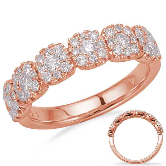 ELIE AZZI 0.70 ctw. ROSE GOLD DIAMOND FASHION RING D4684RG