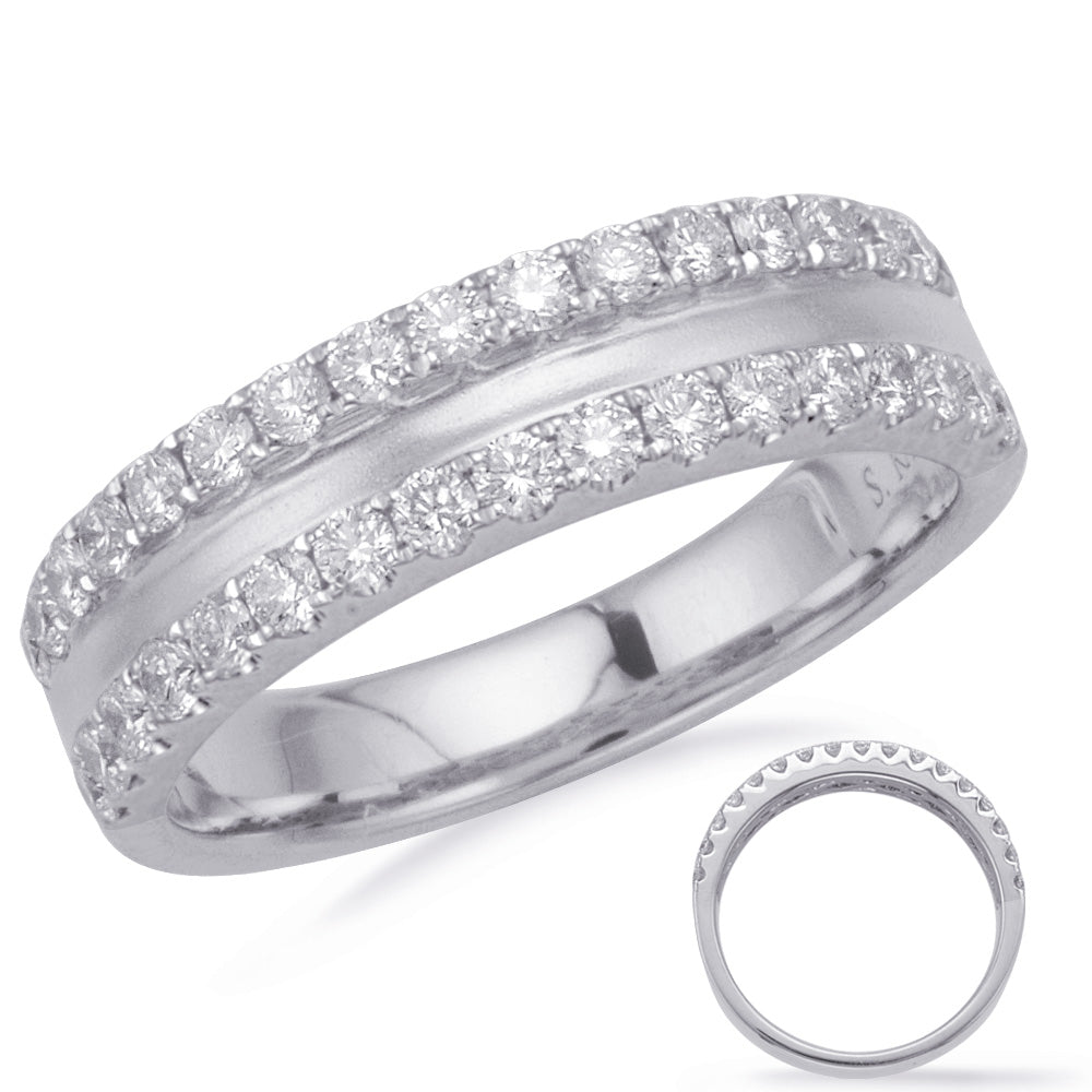 ELIE AZZI 0.62 ctw. WHITE GOLD DIAMOND FASHION RING D4685WG