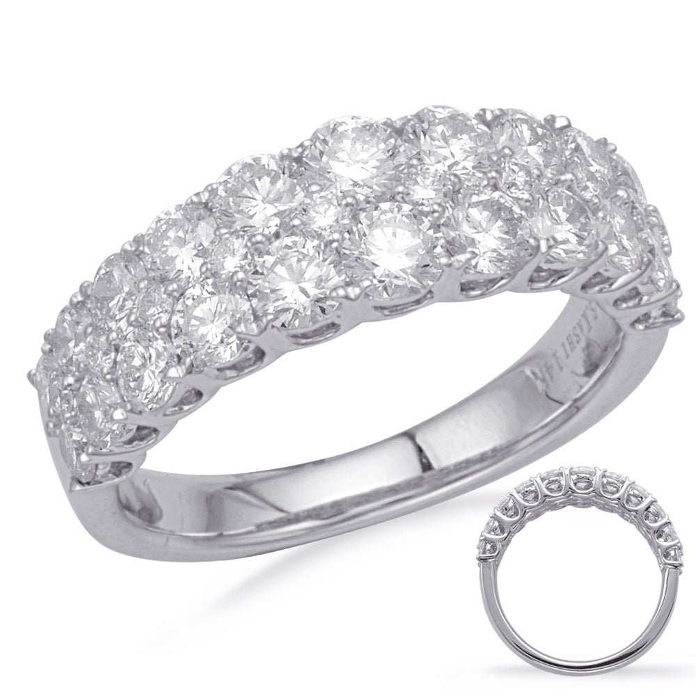 ELIE AZZI 2.06 ctw. PLATINUM DIAMOND FASHION RING D4699-PL