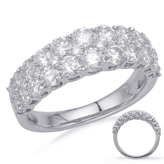 ELIE AZZI 2.06 ctw. PLATINUM DIAMOND FASHION RING D4699-PL