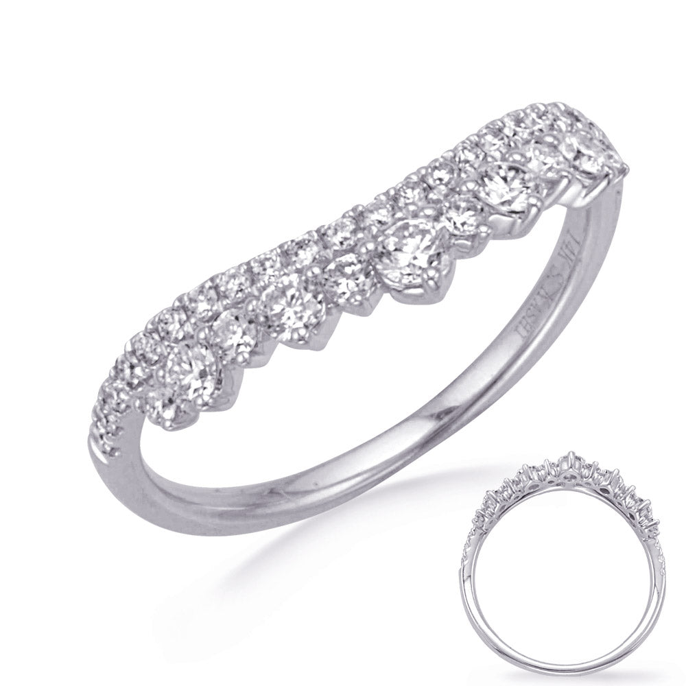 ELIE AZZI 0.56 ctw. WHITE GOLD DIAMOND RING D4778WG