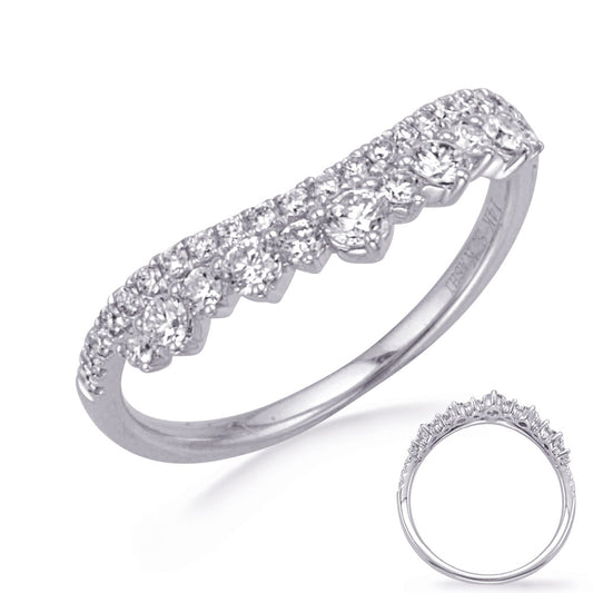 ELIE AZZI 0.56 ctw. WHITE GOLD DIAMOND RING D4778WG