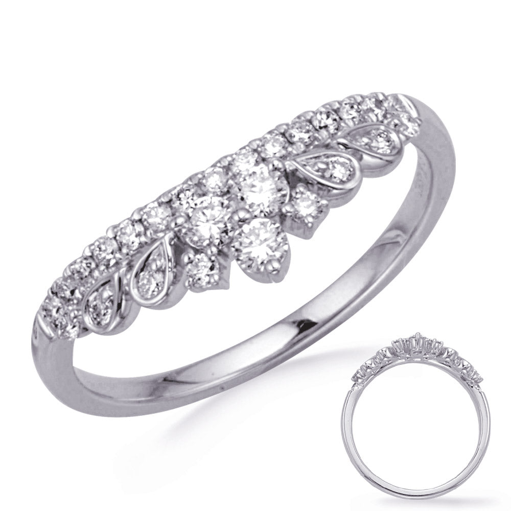ELIE AZZI 0.36 ctw. WHITE GOLD DIAMOND RING D4780WG