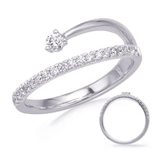 ELIE AZZI 0.30 ctw. WHITE GOLD DIAMOND RING D4788WG