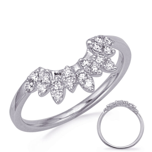 ELIE AZZI 0.26 ctw. WHITE GOLD DIAMOND BAND D4792WG