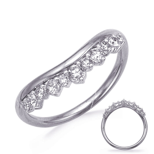 ELIE AZZI 0.40 ctw. WHITE GOLD DIAMOND RING D4807WG