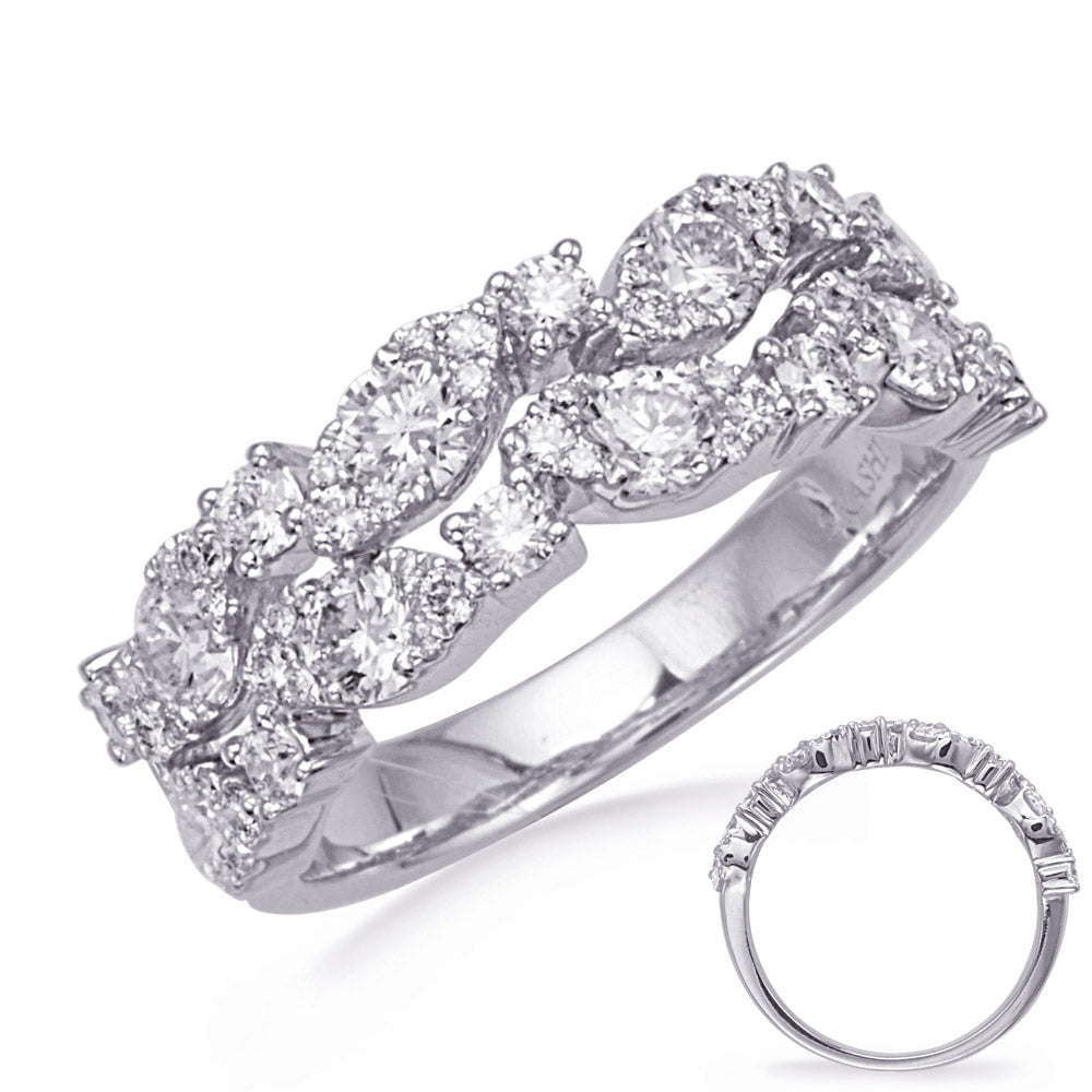 ELIE AZZI 1.49 ctw. WHITE GOLD DIAMOND RING D4808WG