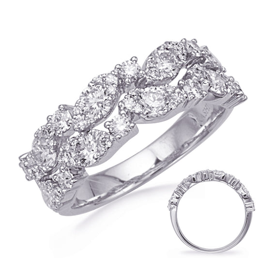 ELIE AZZI 1.49 ctw. WHITE GOLD DIAMOND RING D4808WG