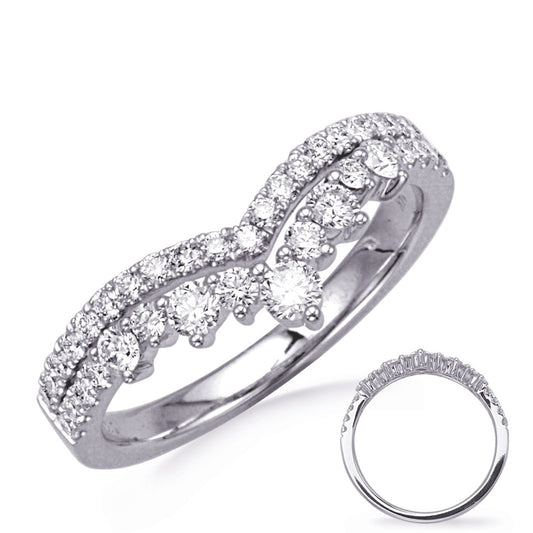 ELIE AZZI 0.63 ctw. WHITE GOLD DIAMOND RING D4811WG