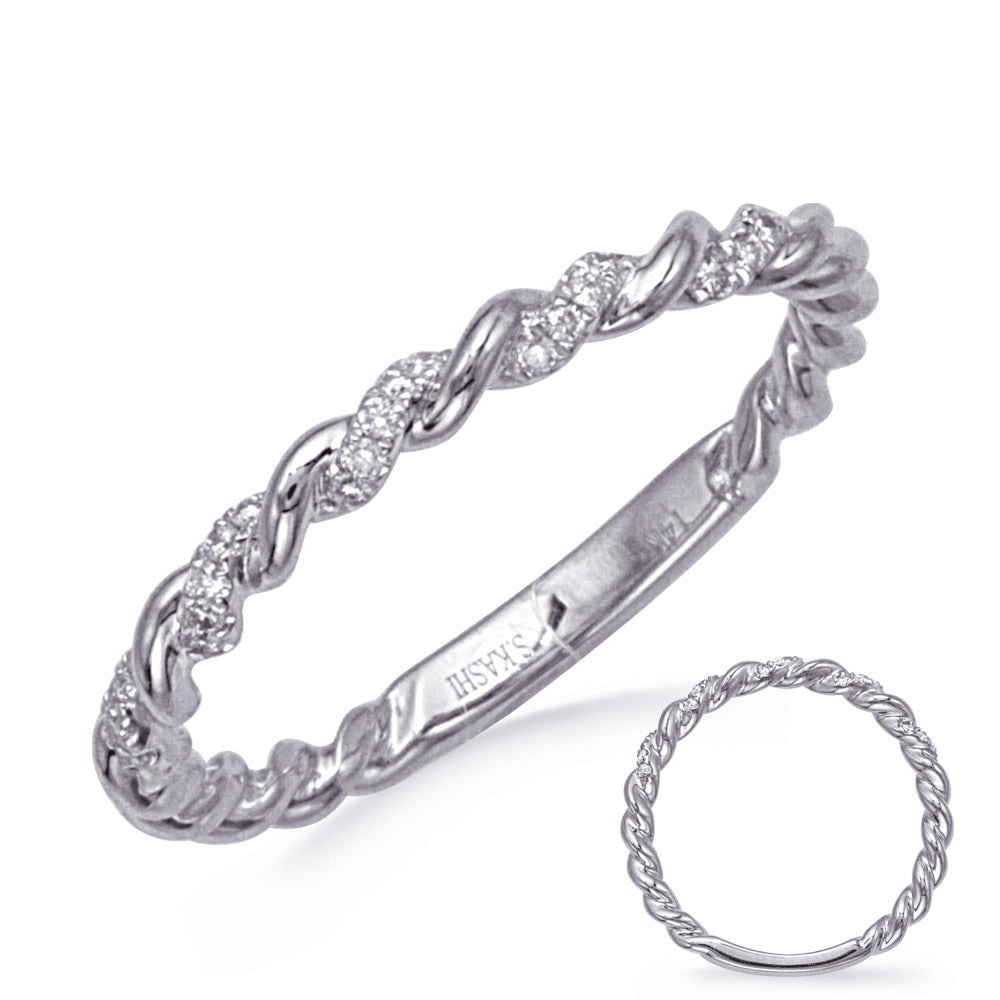 ELIE AZZI 0.09 ctw. WHITE GOLD DIAMOND RING D4820WG