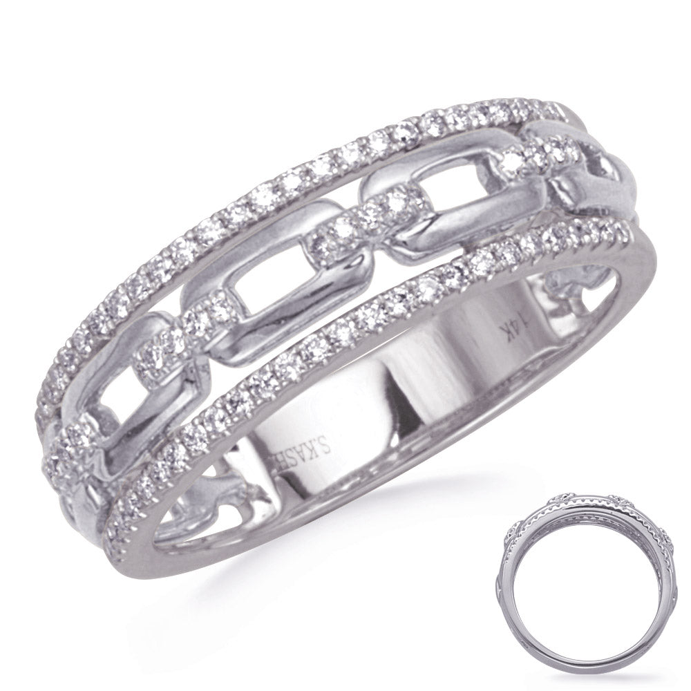 ELIE AZZI 0.29 ctw. WHITE GOLD DIAMOND RING D4825WG