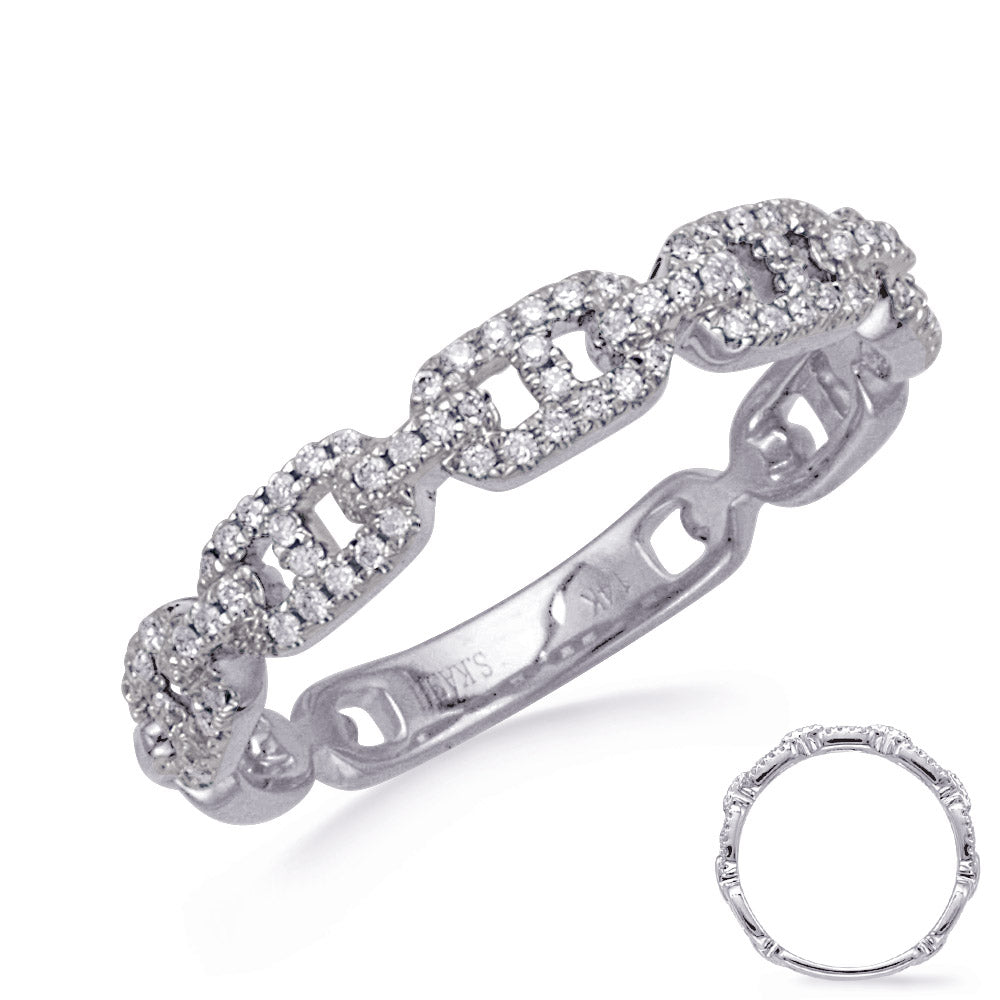 ELIE AZZI 0.23 ctw. WHITE GOLD DIAMOND RING D4829WG