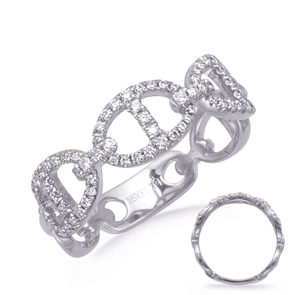 ELIE AZZI 0.33 ctw. WHITE GOLD DIAMOND RING D4836WG