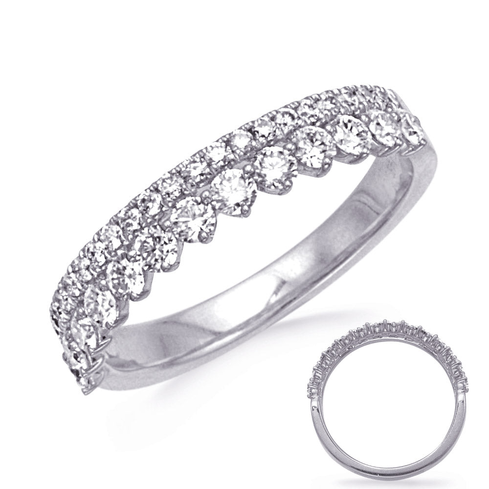 ELIE AZZI 0.75 ctw. WHITE GOLD DIAMOND RING D4841WG
