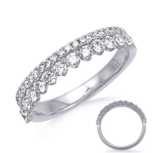 ELIE AZZI 0.75 ctw. WHITE GOLD DIAMOND RING D4841WG