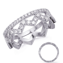 ELIE AZZI 0.70 ctw. WHITE GOLD DIAMOND RING D4842WG