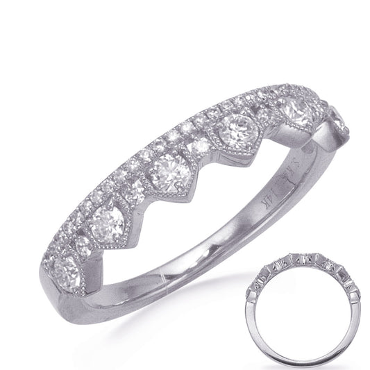 ELIE AZZI 0.47 ctw. WHITE GOLD DIAMOND RING D4844WG