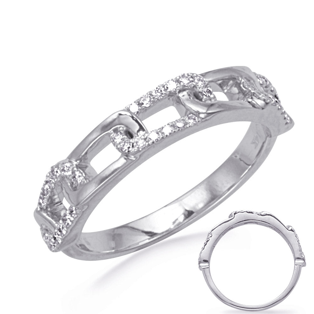 ELIE AZZI 0.22 ctw. WHITE GOLD DIAMOND RING D4848WG