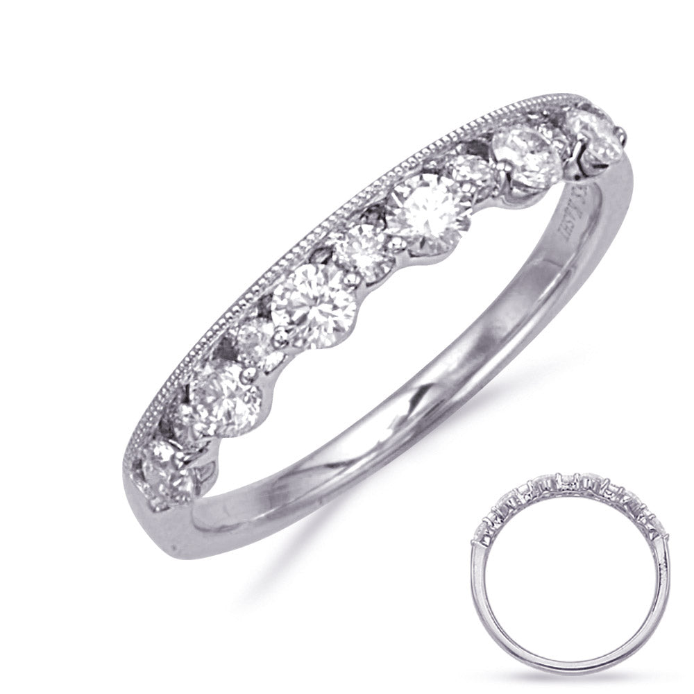 ELIE AZZI 0.53 ctw. WHITE GOLD DIAMOND RING D4850WG