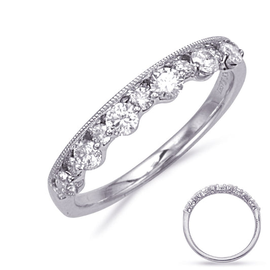 ELIE AZZI 0.53 ctw. WHITE GOLD DIAMOND RING D4850WG