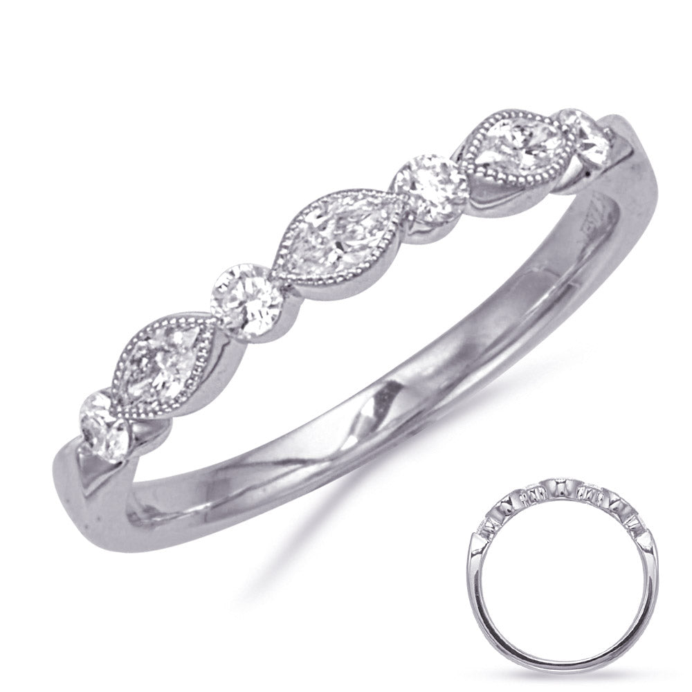 ELIE AZZI 0.38 ctw. WHITE GOLD DIAMOND RING D4851WG