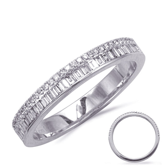 ELIE AZZI 0.36 ctw. WHITE GOLD DIAMOND RING D4855WG