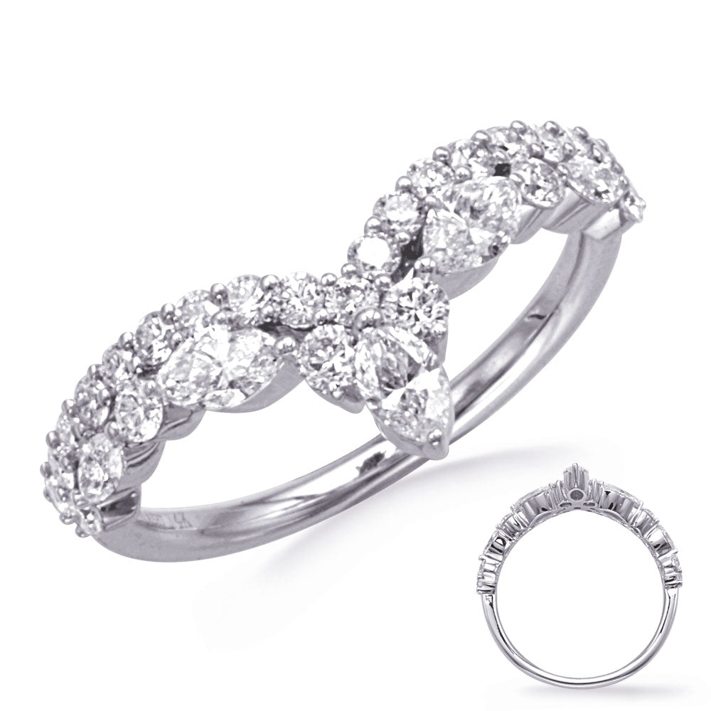 ELIE AZZI 1.00 ctw. WHITE GOLD DIAMOND RING D4884WG