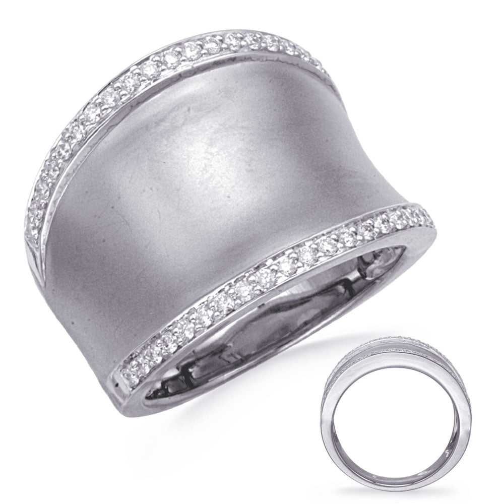 ELIE AZZI 0.31 ctw. WHITE GOLD DIAMOND RING D4895WG