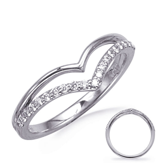 ELIE AZZI 0.17 ctw. WHITE GOLD DIAMOND RING D4914WG