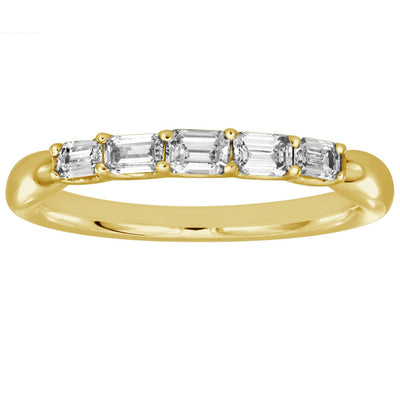 ELIE AZZI 0.49 ctw. YELLOW GOLD DIAMOND RING D4926YG