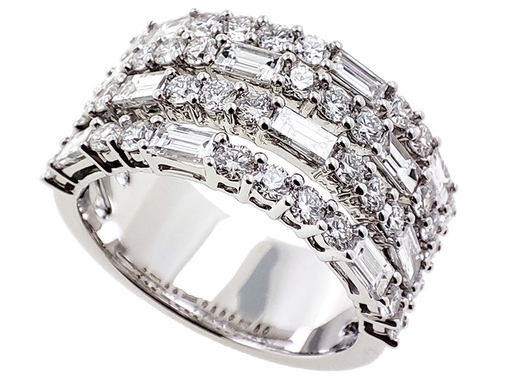 ELIE AZZI 2.45 ctw. WHITE GOLD DIAMOND RING D4973WG