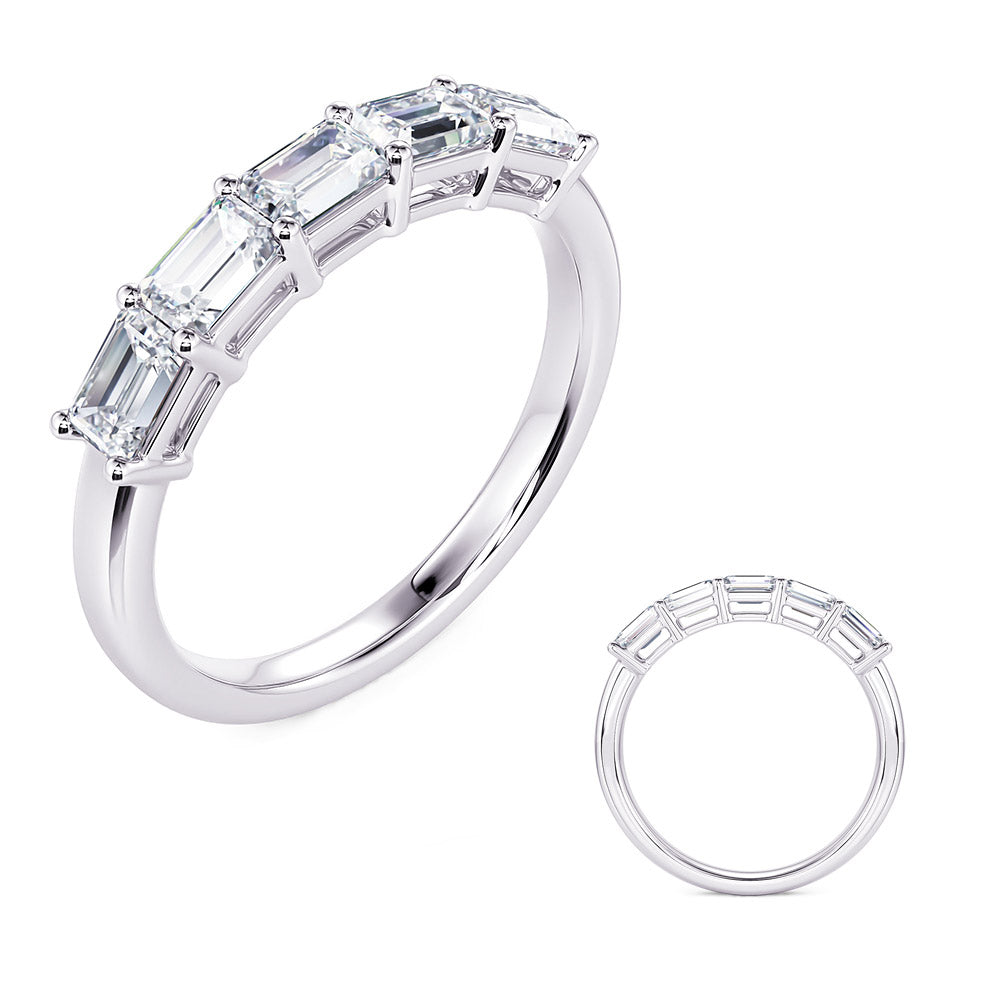 ELIE AZZI 0.96 ctw. WHITE GOLD DIAMOND RING D4992WG