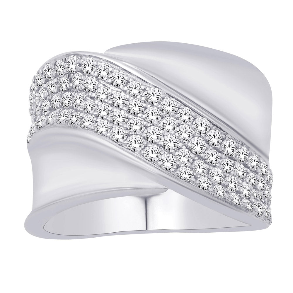 ELIE AZZI 1.16 ctw. WHITE GOLD DIAMOND RING D5815WG