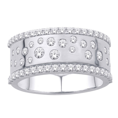 ELIE AZZI 0.92 ctw. WHITE GOLD DIAMOND RING D5821WG