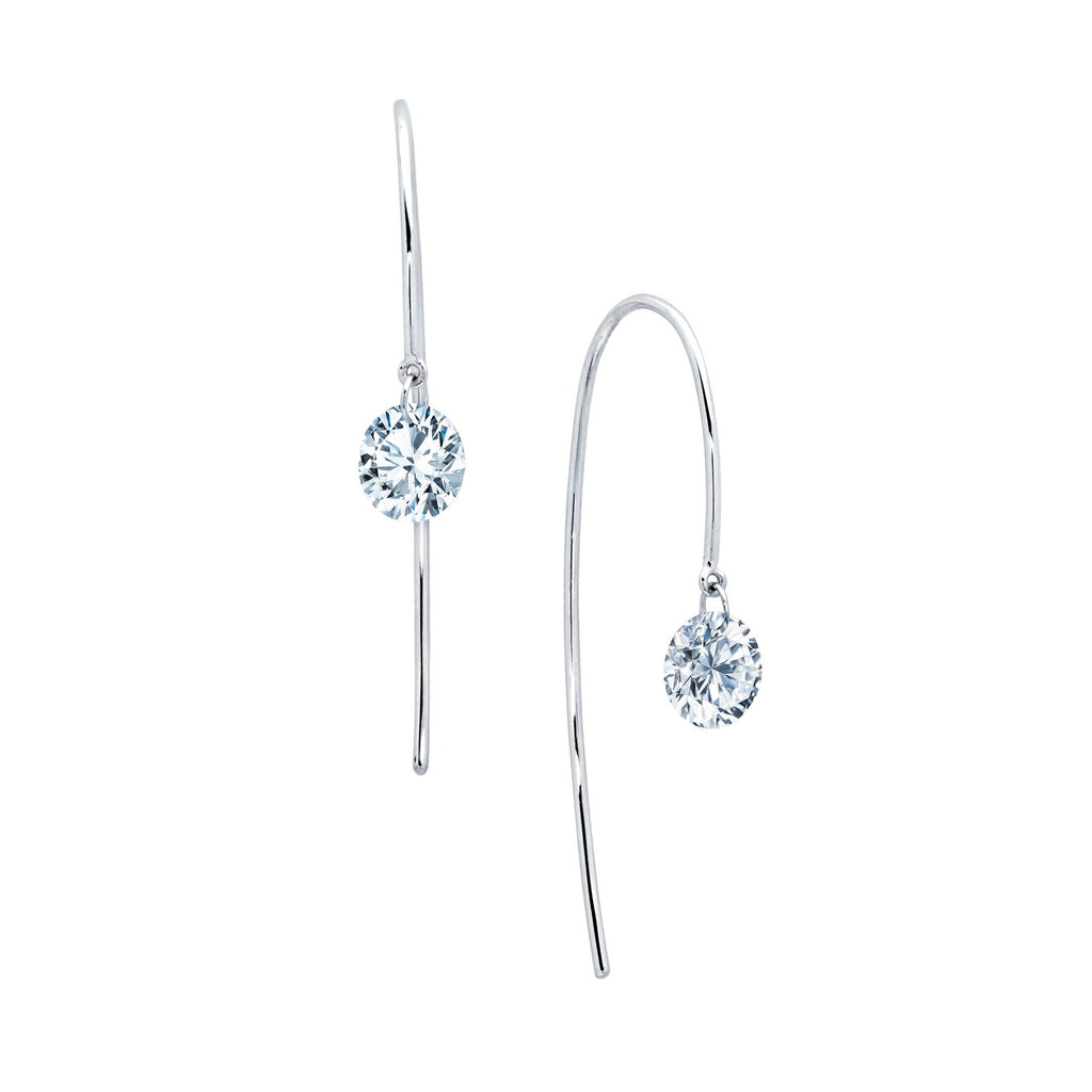 Lafonn Lassaire In Motion Round Diamond Earring E0270CLP00