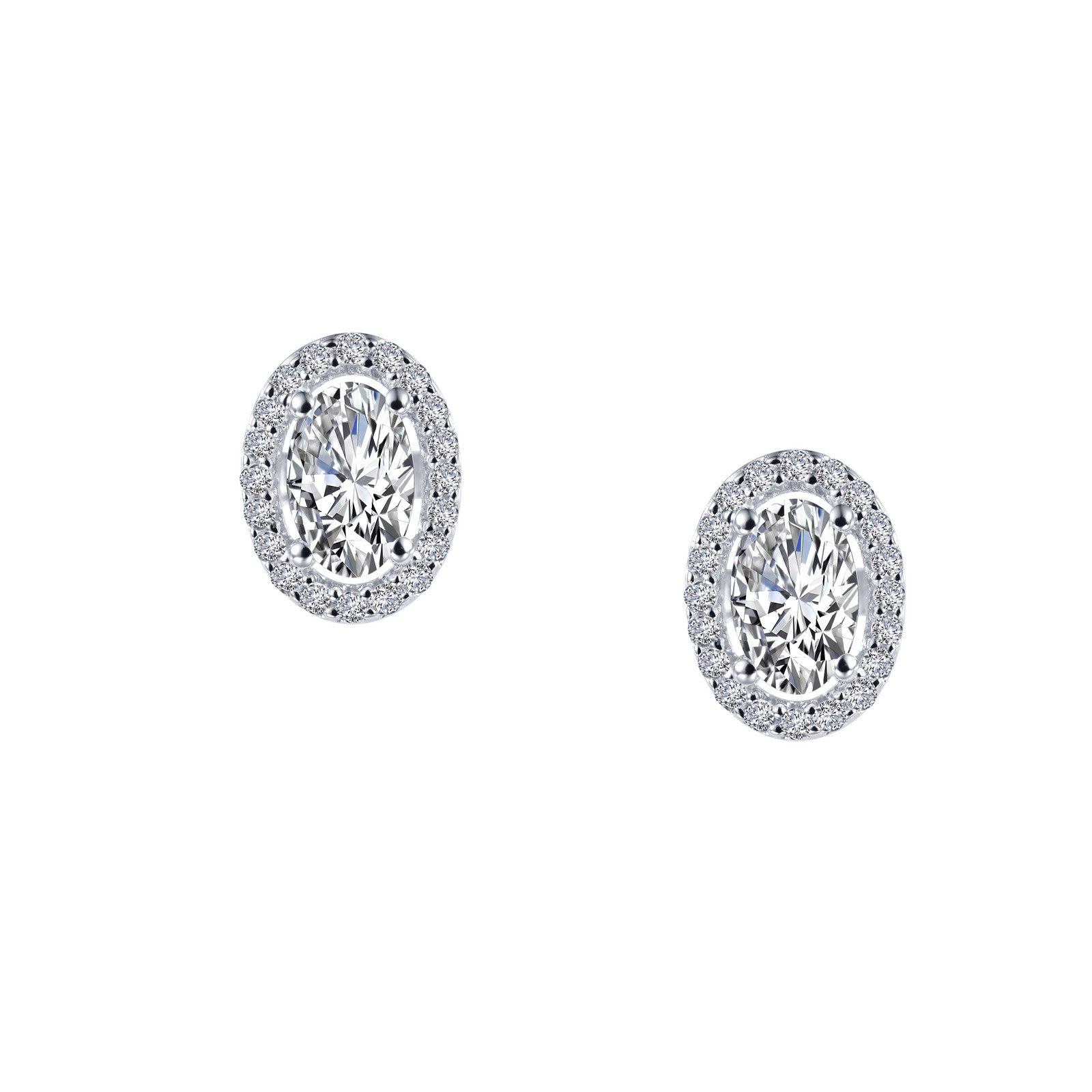 Lafonn Classic Oval Diamond Earring E0326CLP00