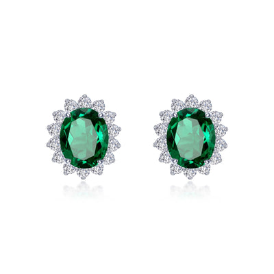 Lafonn Classic Emerald Earring E0574CEP00