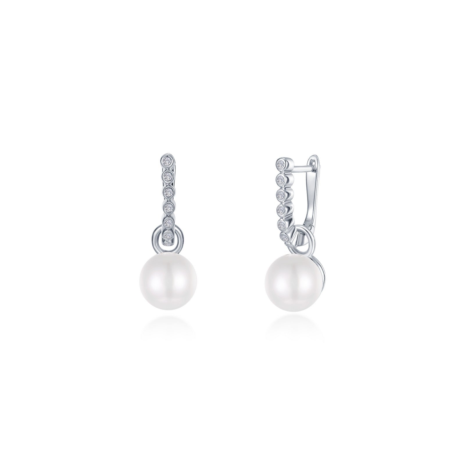 Lafonn Classic Pearl Earring E0588PLP00