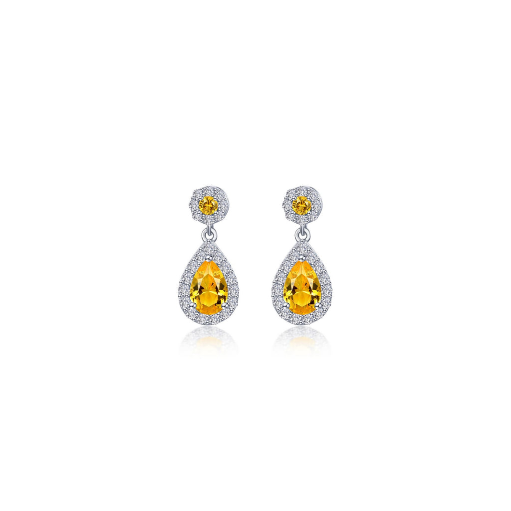 Lafonn Classic Citrine Earring E0590CAP00