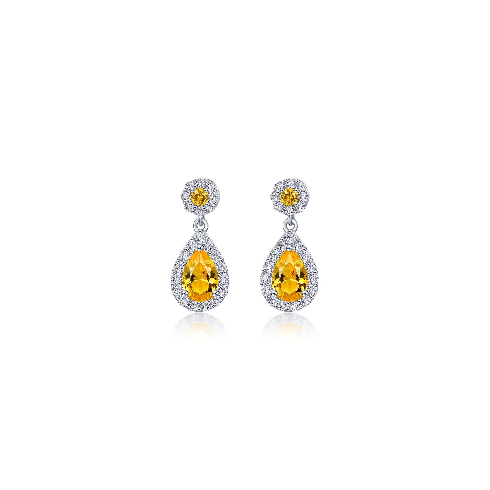 Lafonn Classic Citrine Earring E0590CAP00